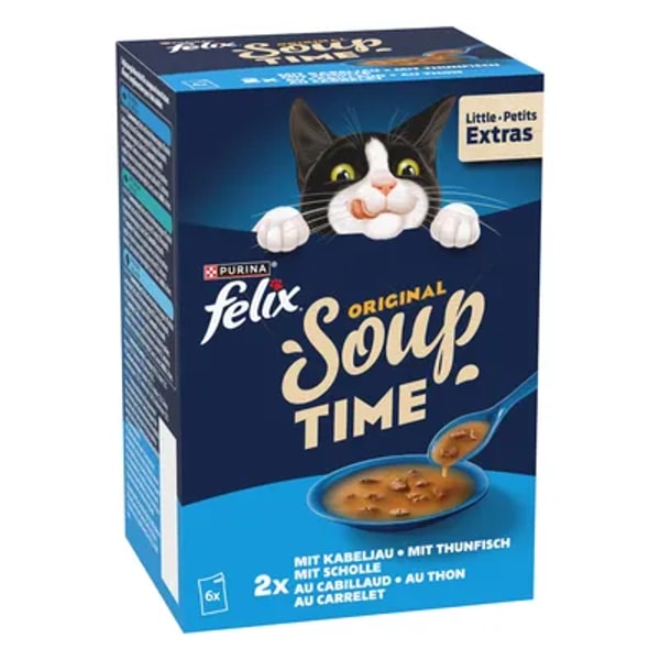Zooplus Felix Soup Time Original Avalia&ccedil;&atilde;o