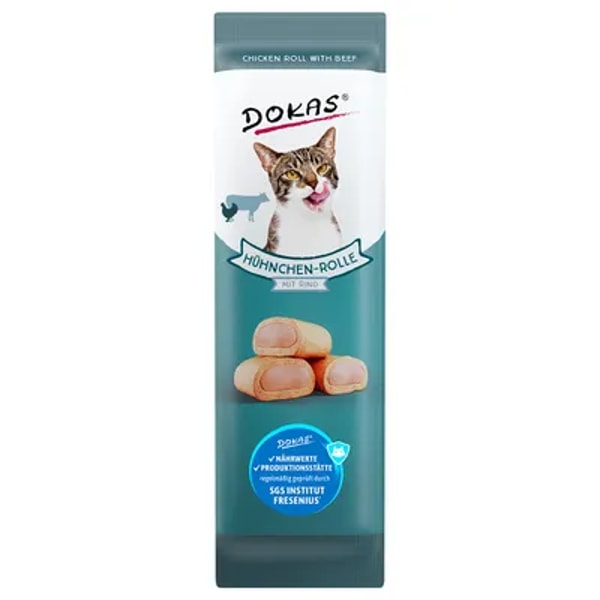 Zooplus Dokas csirketekercs marh&aacute;val &Eacute;rt&eacute;kel&eacute;s