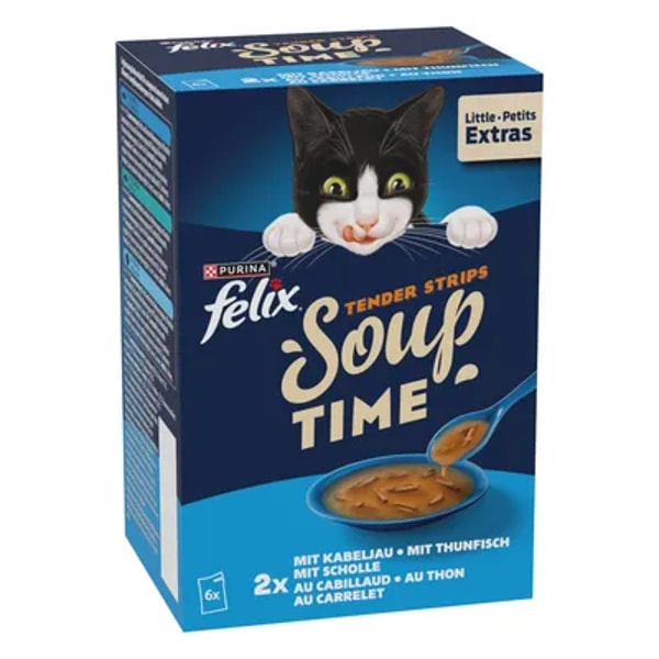 Zooplus Felix Soup Time Tender Strips &Eacute;rt&eacute;kel&eacute;s