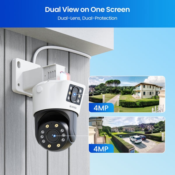Zosi Technology C298 Dual-Lens PT PoE Camera System Review
