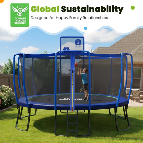 Zupapa 1500LBS Upgraded Trampoline Review