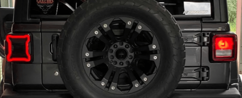 Raxiom LED Tail Lights; Black Housing; Smoked Lens (18-24 Jeep Wrangler JL w/ Factory Halogen Tail Lights) - Supported via Photo