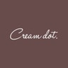 Cream dot.