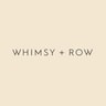 Whimsy and Row